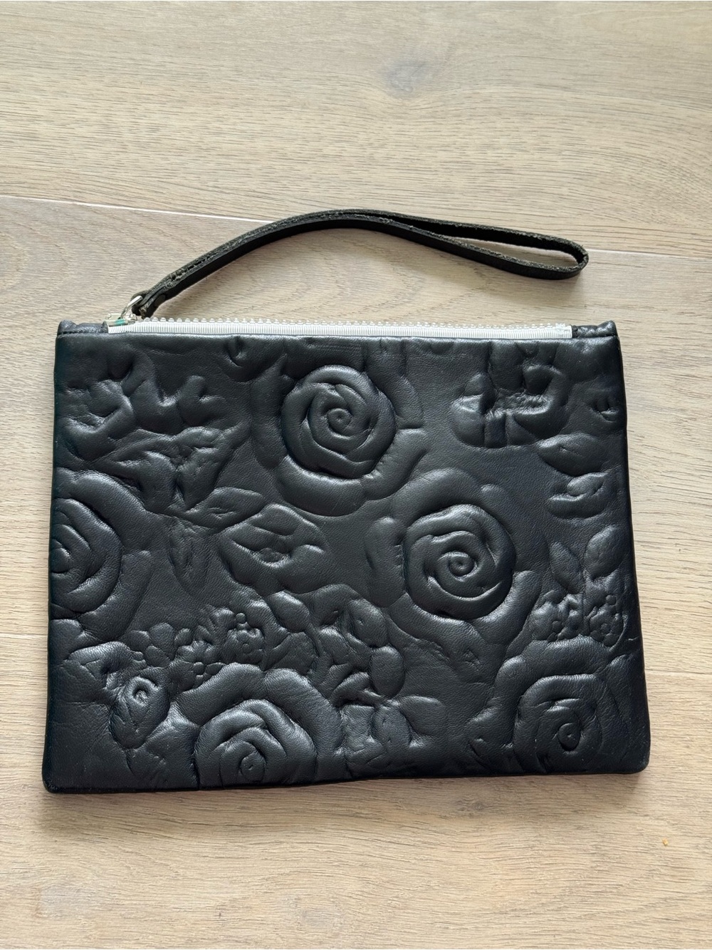 Christopher Kane leather pouch with strap